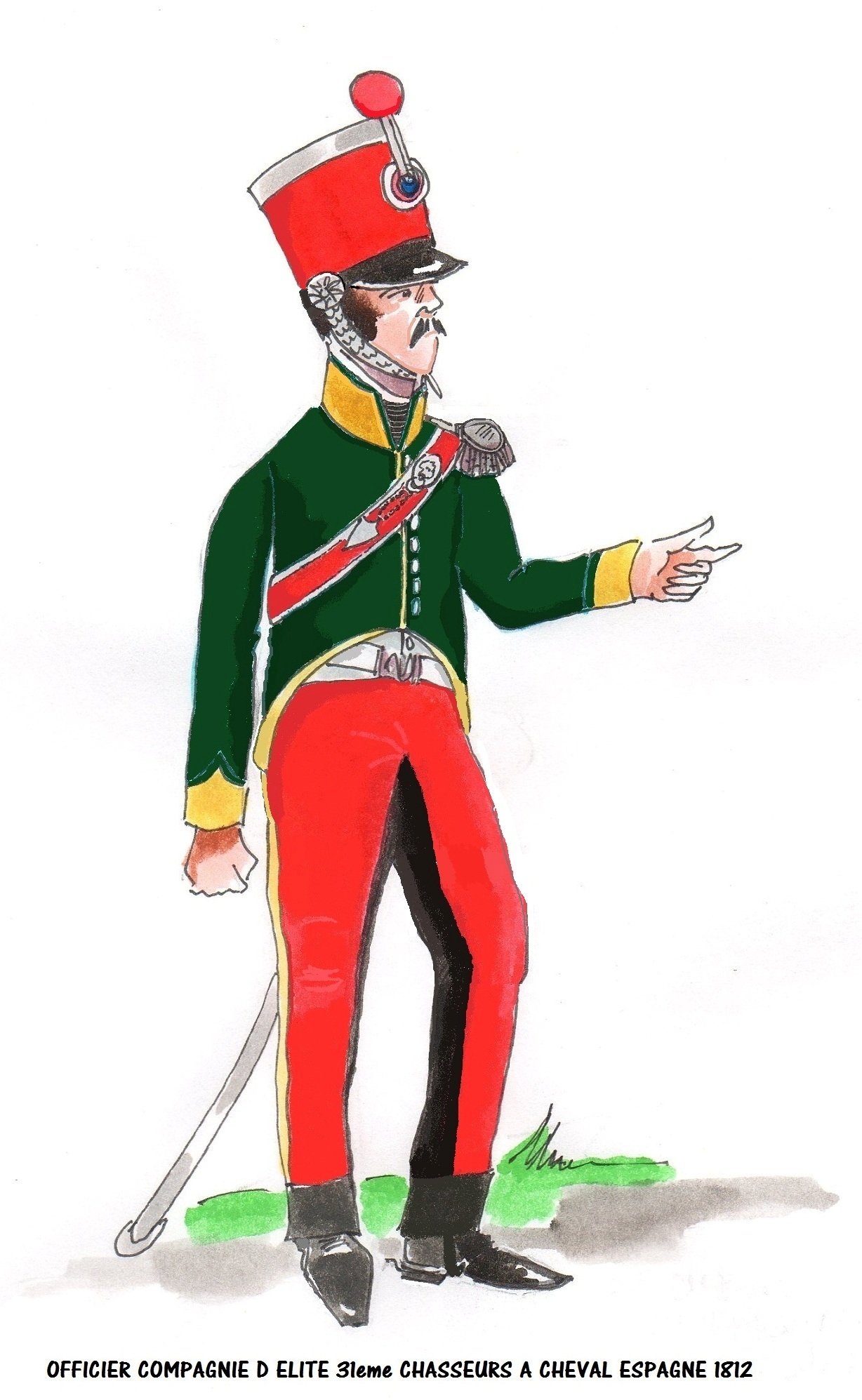 le 31e R giment de Chasseurs Cheval 1811 1814